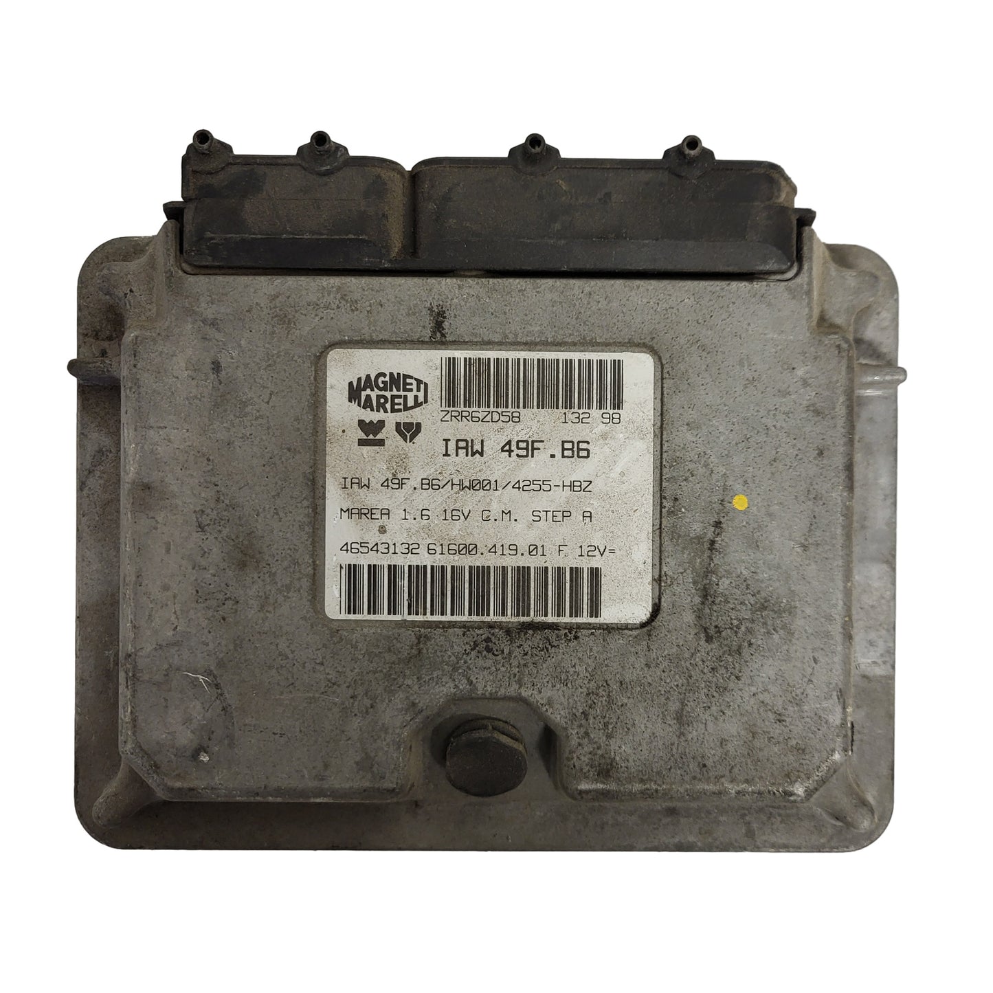 FIAT MAREA 1.6 16V ECU / IAW 49F.B6 / 46543132 / HW001 / 61600.419.01 / MAGNETI MARELLI