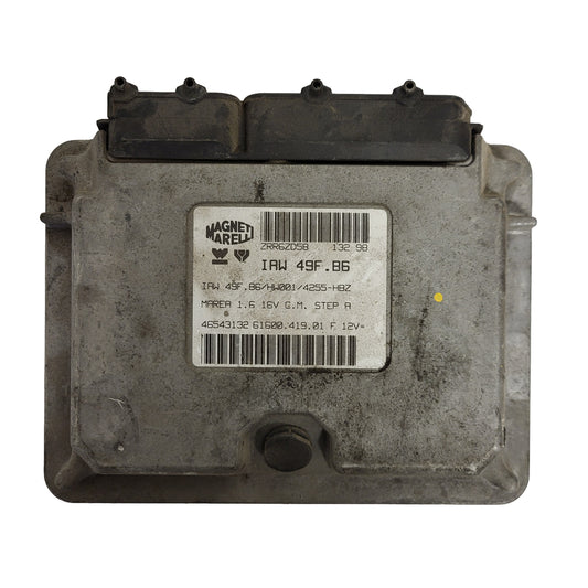 FIAT MAREA 1.6 16V ECU / IAW 49F.B6 / 46543132 / HW001 / 61600.419.01 / MAGNETI MARELLI