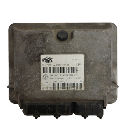 Fiat Seicento 600 ECU / 55187372 / IAW 4AF.M9 / 61600.627.05 / HW204 / MAGNETI MARELLI