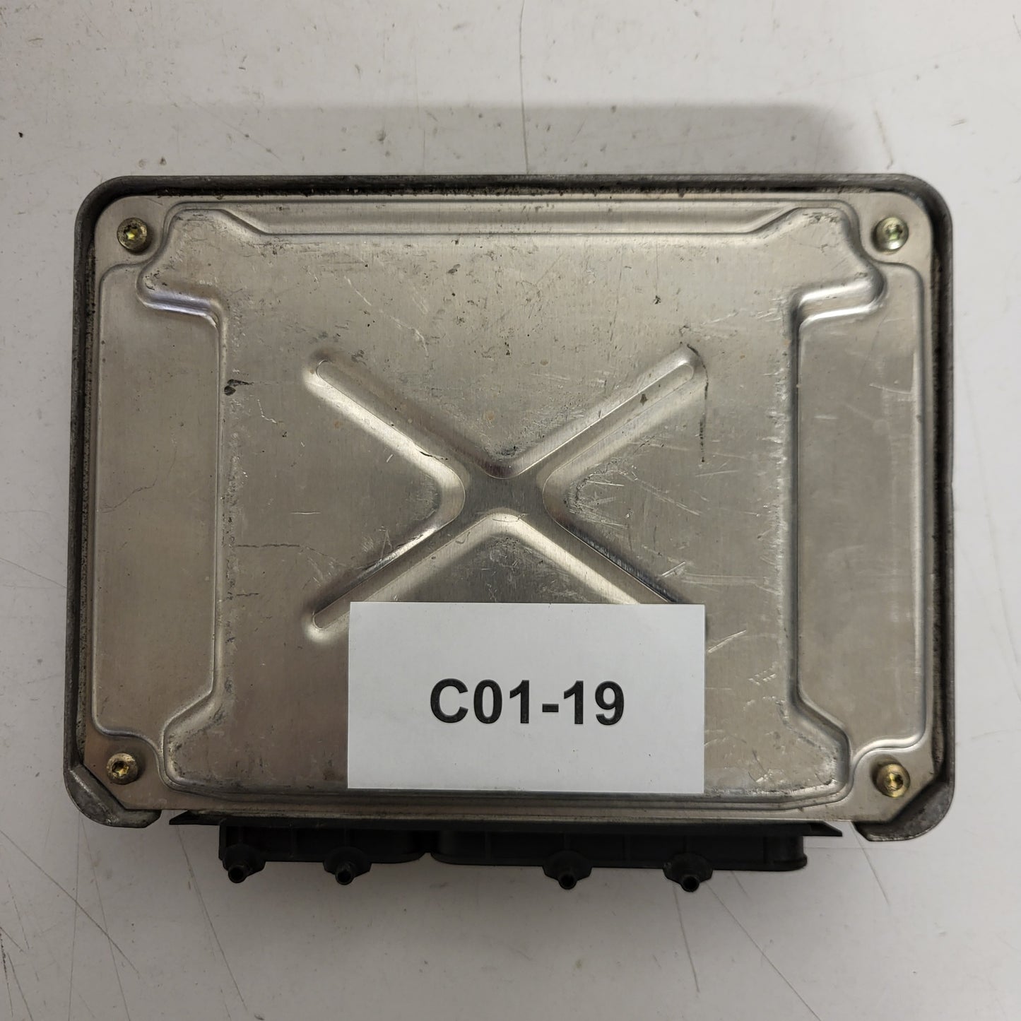 Fiat Seicento 600 ECU / 55187372 / IAW 4AF.M9 / 61600.627.05 / HW204 / MAGNETI MARELLI