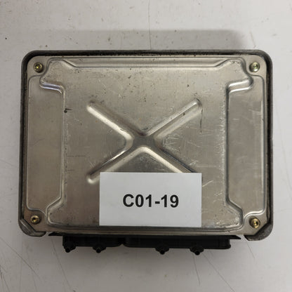 Fiat Seicento 600 ECU / 55187372 / IAW 4AF.M9 / 61600.627.05 / HW204 / MAGNETI MARELLI