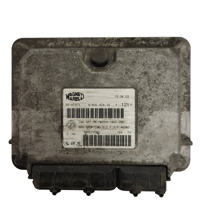 FIAT 600 SEICENTO SPORTING 1.1 EECU / IAW 4AF.M8 / 55187373 / HW204 / 61600.628.05