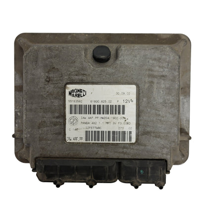 FIAT PANDA 1.1 ECU / 55183582 / IAW 4AF.PP / 61600.625.02 / HW204 / MAGNETI MARELLI