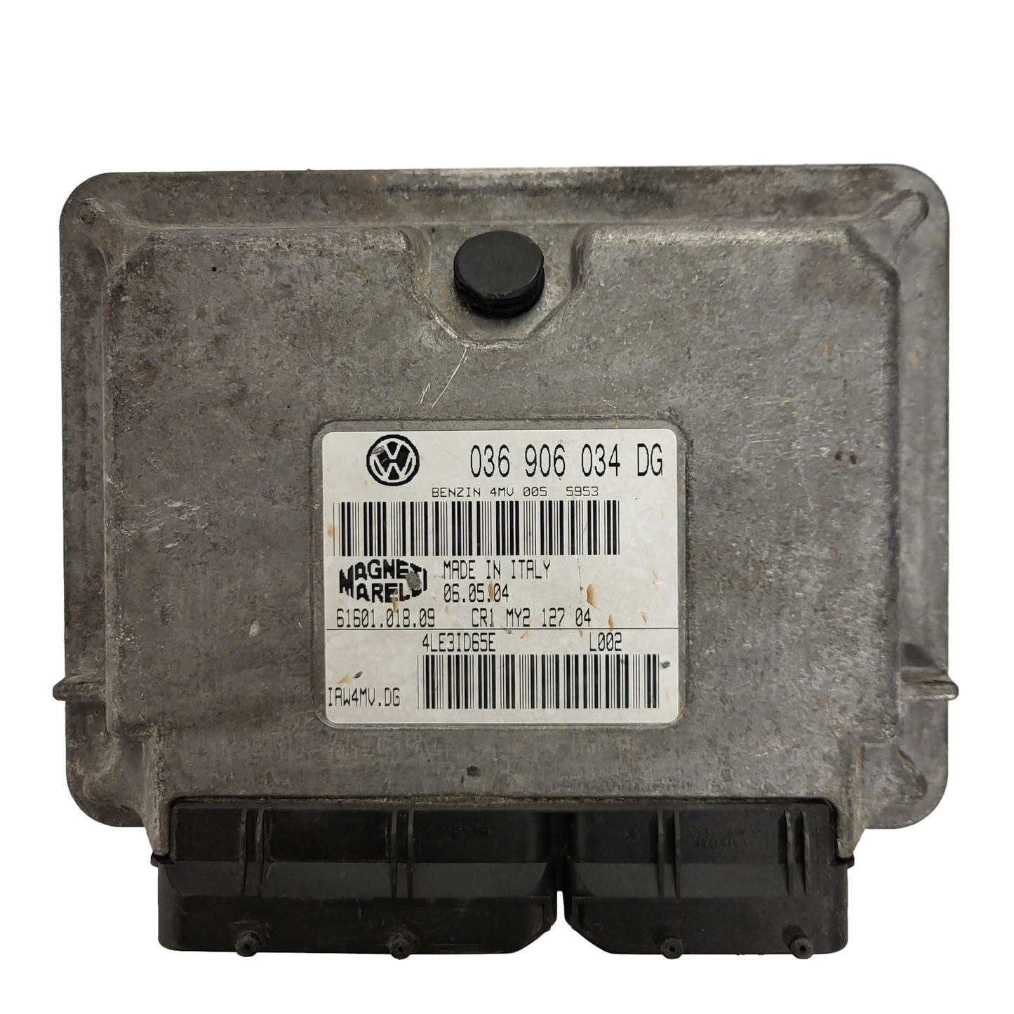 VW ECU / 036906034DG / IAW 4MV.DG / IAW4MV.DG / 61601.018.09 / MAGNETI MARELLI