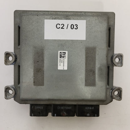 PEUGEOT 407 ECU / 5WS40423C-T / 9663607080 / 9655534080 / SID803A / SIEMENS