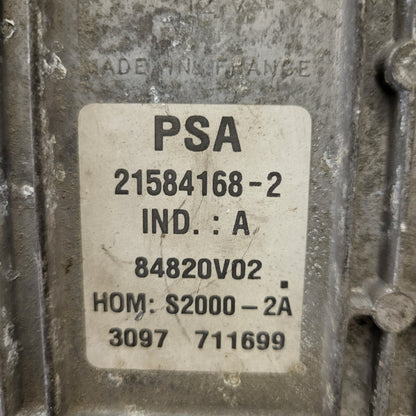 PEUGEOT CITROEN ECU / 21584168-2 / 9647759680 / 9644625680 / S2000-2A / SAGEM