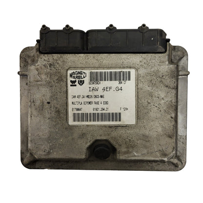 FIAT MULTIPLA ECU IAW 4EF.G4 / 51798647 / 61601.294.01 / HW226 / MAGNETI MARELLI
