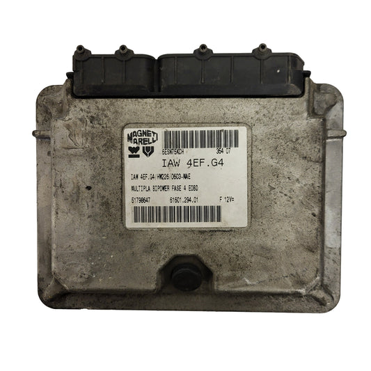 FIAT MULTIPLA ECU IAW 4EF.G4 / 51798647 / 61601.294.01 / HW226 / MAGNETI MARELLI