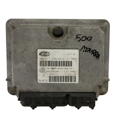 Fiat 600 ECU / IAW4AF.M7 / 73501877 / HW204 / MAGNETI MARELLI