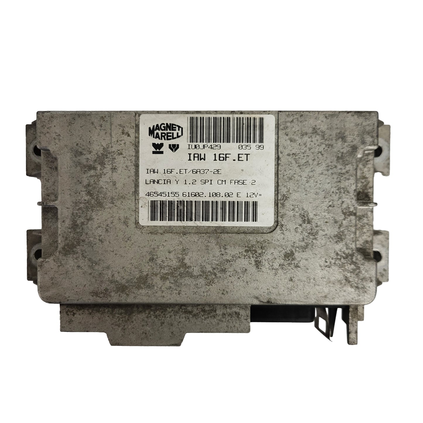 LANCIA Y 1.2 ECU / IAW16F.ET / 46545155 / 61602.108.02 / MAGNETI MARELLI
