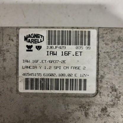 LANCIA Y 1.2 ECU / IAW16F.ET / 46545155 / 61602.108.02 / MAGNETI MARELLI