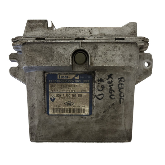 RENAULT ECU / R04080012G / HOM 7700104965 / 7700108570 / DCN DRG / LUCAS