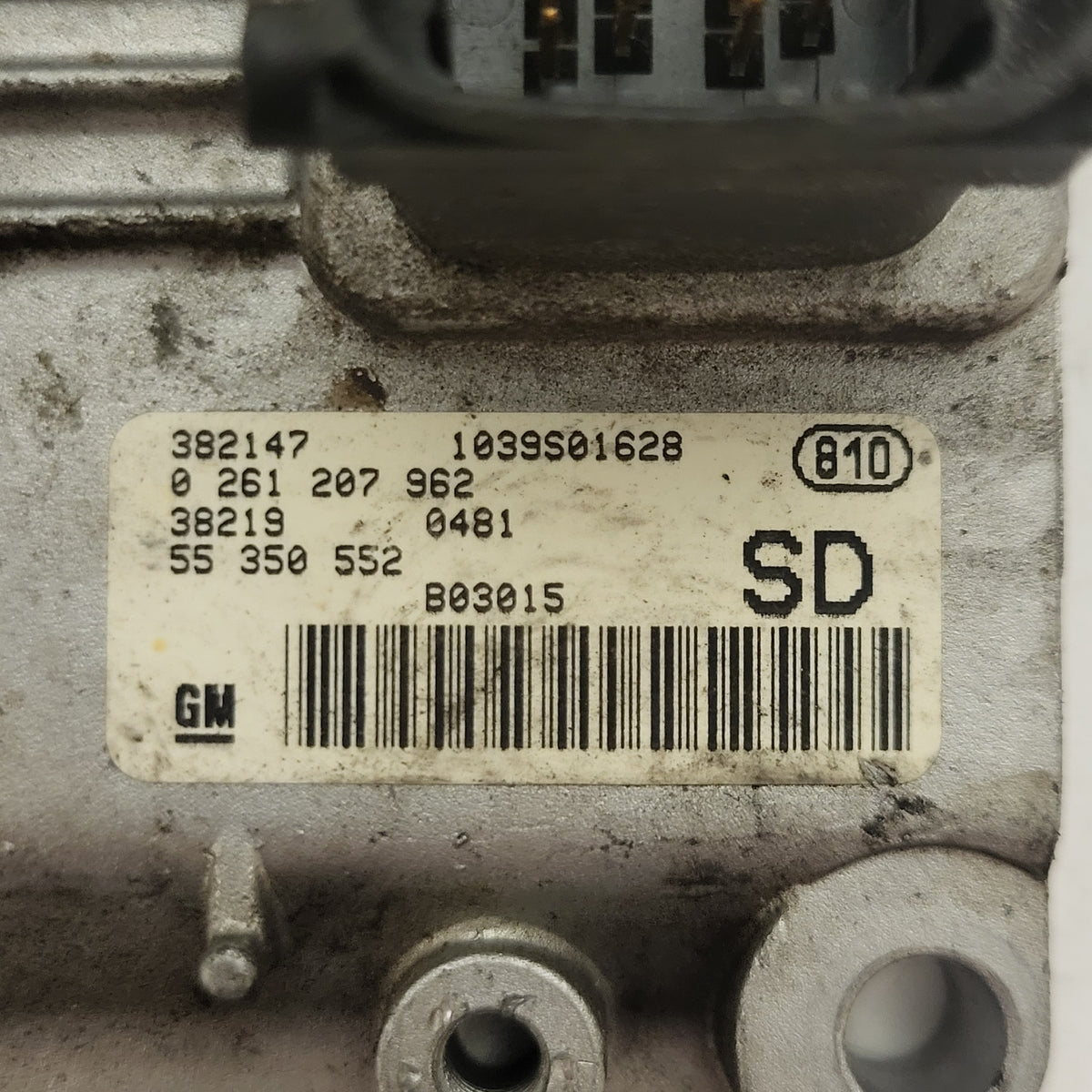 OPEL CORSA ECU / 0261207962 / 55350552 / SD / BOSCH - C02-17 - 2