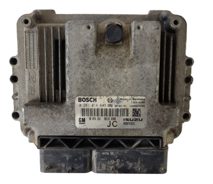 OPEL ASTRA H ECU / 0281014643 / 98074154 / JC / BOSCH