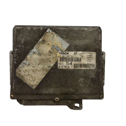 Peugeot 106 Citroen Saxo AX ECU / 0261203943 / 9623792680 / MA3.1 / BOSCH