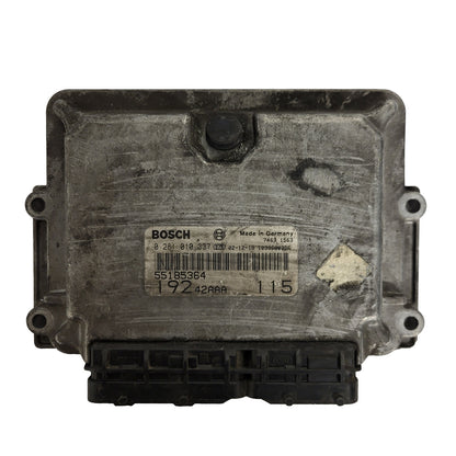 Fiat Stilo 1.9 JTD ECU / 0281010337 / 55185364 / BOSCH