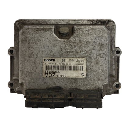 ALFA 147 ECU / 0281010332 / 55185365 / BOSCH