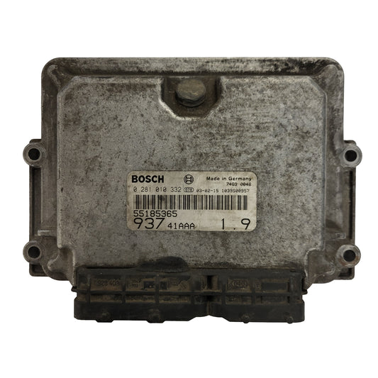 ALFA 147 ECU / 0281010332 / 55185365 / BOSCH