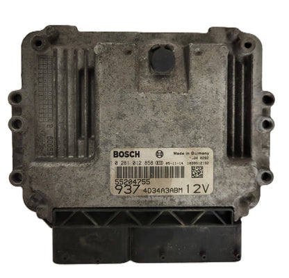 ALFA ROMEO 147 ECU / 0281012858 / 55204755 / BOSCH