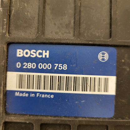 5x FIAT TIPO TEMPRA LANCIA DEDRA ECU / 0280000758 / BOSCH BULK STOCK