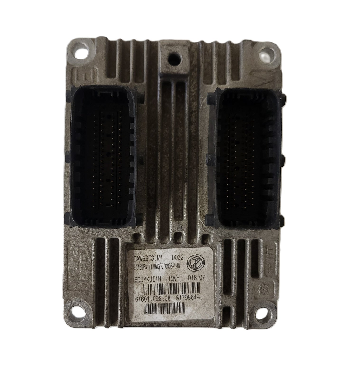 FIAT GRANDE PUNTO ECU / IAW 5SF3.M1 / 51798649 / 61601.098.08 / HW300 / MAGNETI MARELLI