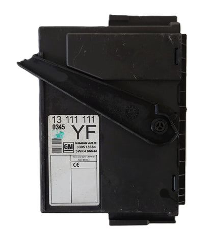OPEL CORSA C ECU BOARD COMUTER / 13111111 / 5WK48664D / YF