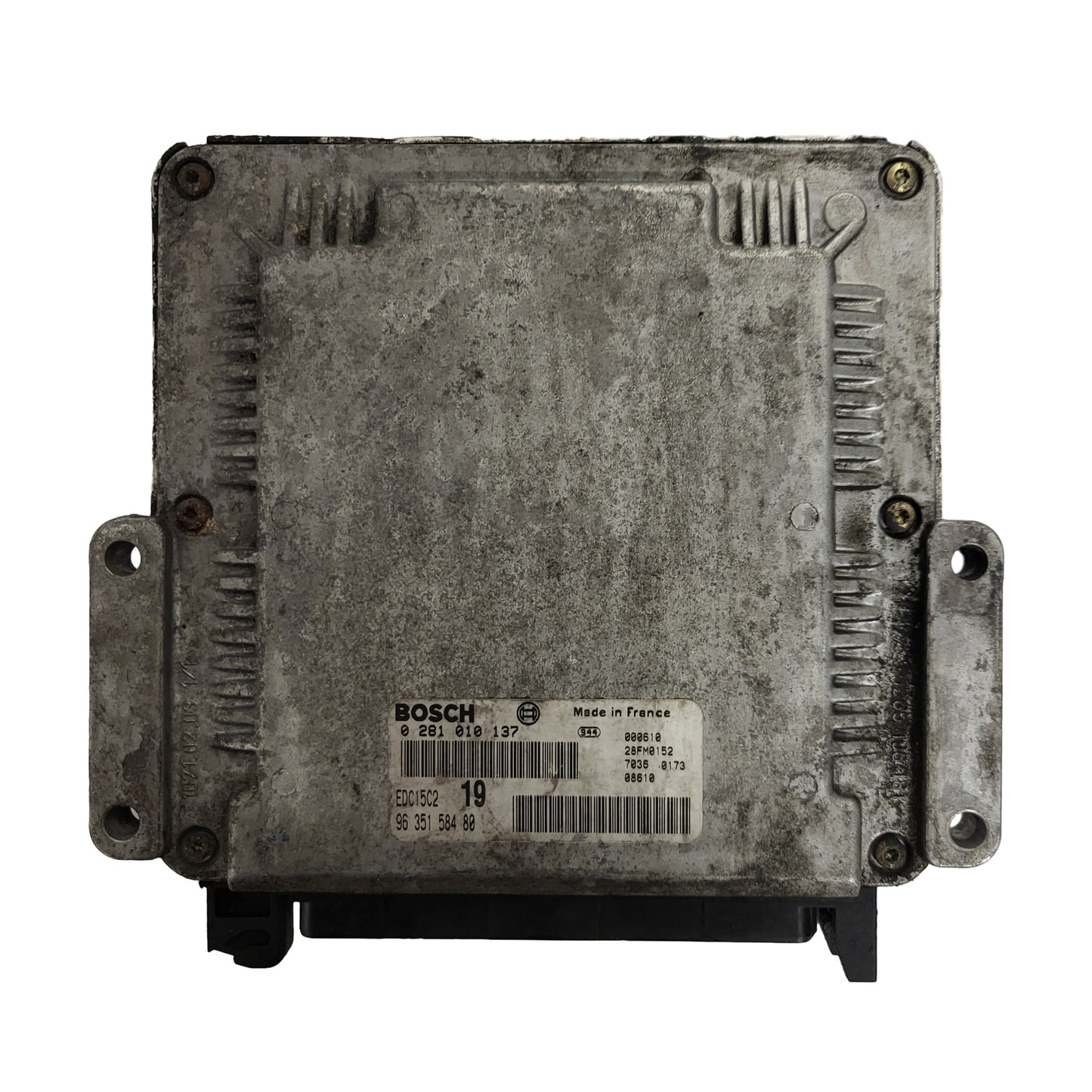 CITREON XSARA PICASSO ECU / 0281010137 / EDC15C2 / 9635158480 / BOSCH