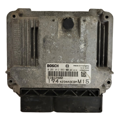 Fiat Croma ECU / 0281012963 / 51812902 / BOSCH