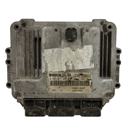 Renault Megane Scenic ECU / 0281011390 / 8200310863 / 8200349846 / BOSCH