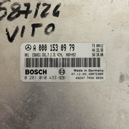 OPEL CORSA ECU / 0261207962 / 55350552 / SD / BOSCH
