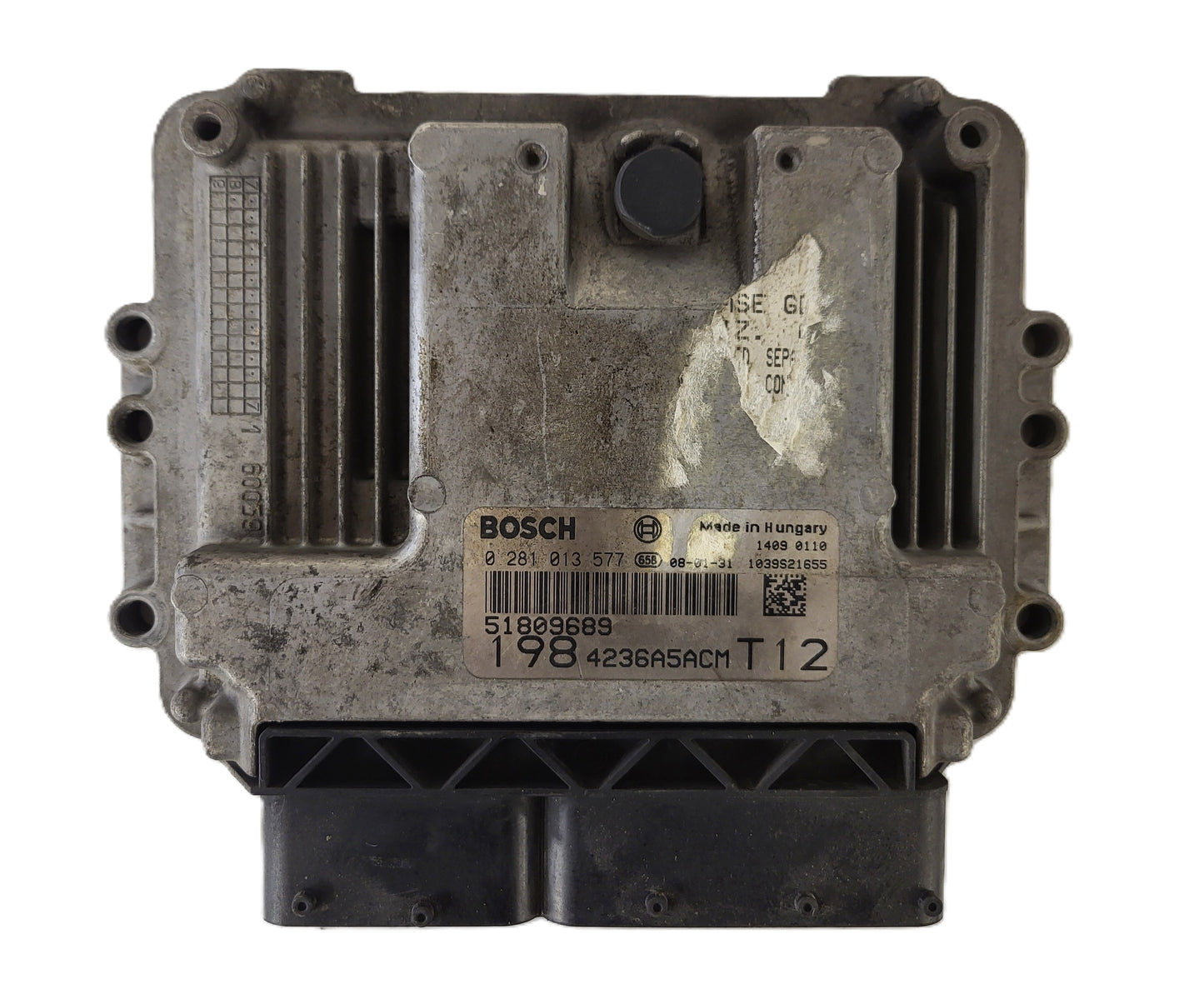 FIAT BRAVO ECU / 0281013577 / 51809689 / BOSCH