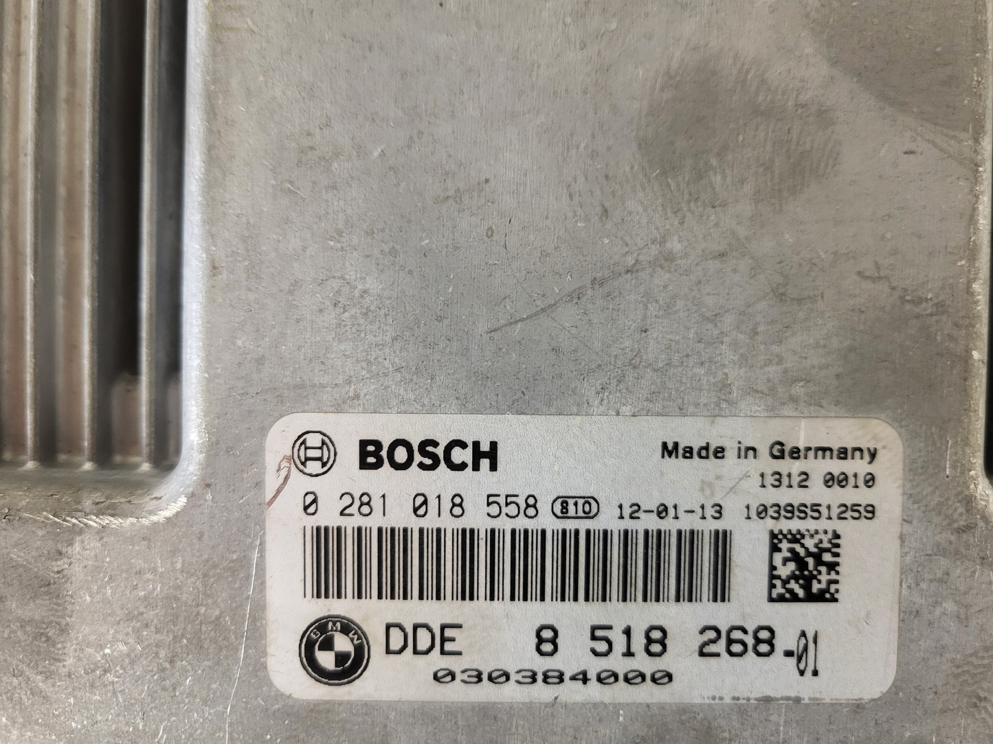 BMW 3 ECU / 0281018558 / DDE 8518268 / BOSCH