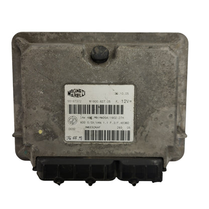 Fiat Seicento 600 ECU / 55187372 / IAW 4AF.M9 / 61600.627.05 / HW204 / MAGNETI MARELLI