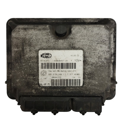 Fiat Seicento 600 ECU / 55187372 / IAW 4AF.M9 / 61600.627.05 / HW204 / MAGNETI MARELLI