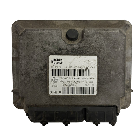 FIAT PANDA 1.1 ECU / 55187374 / IAW4AF.PP / HW204 / 61600.625.03 MAGNETI MARELLI