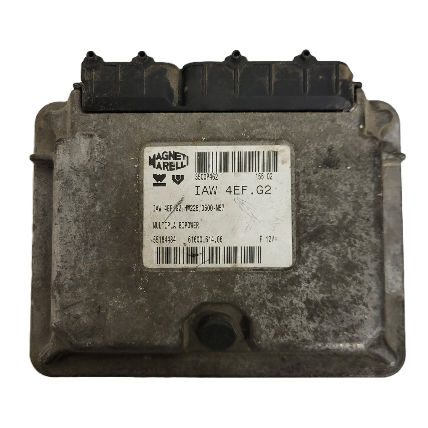 FIAT MULTIPLA BIPOWER ECU / IAW 4EF.G2 / HW226 / 55184484 / 61600.614.06