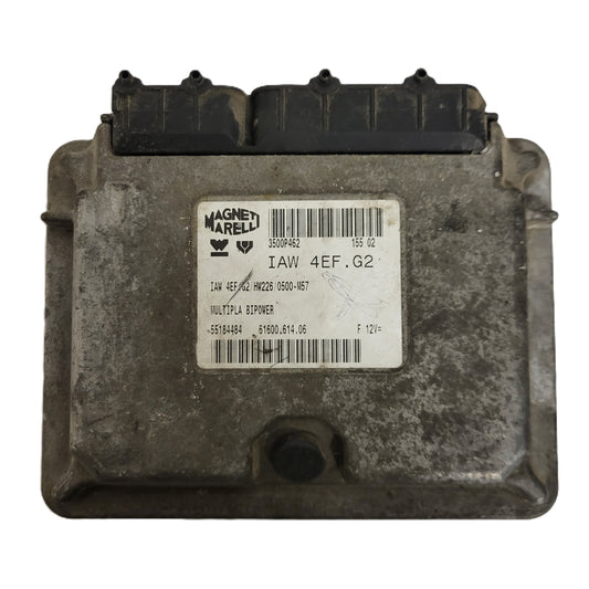 FIAT MULTIPLA BIPOWER ECU / IAW 4EF.G2 / HW226 / 55184484 / 61600.614.06