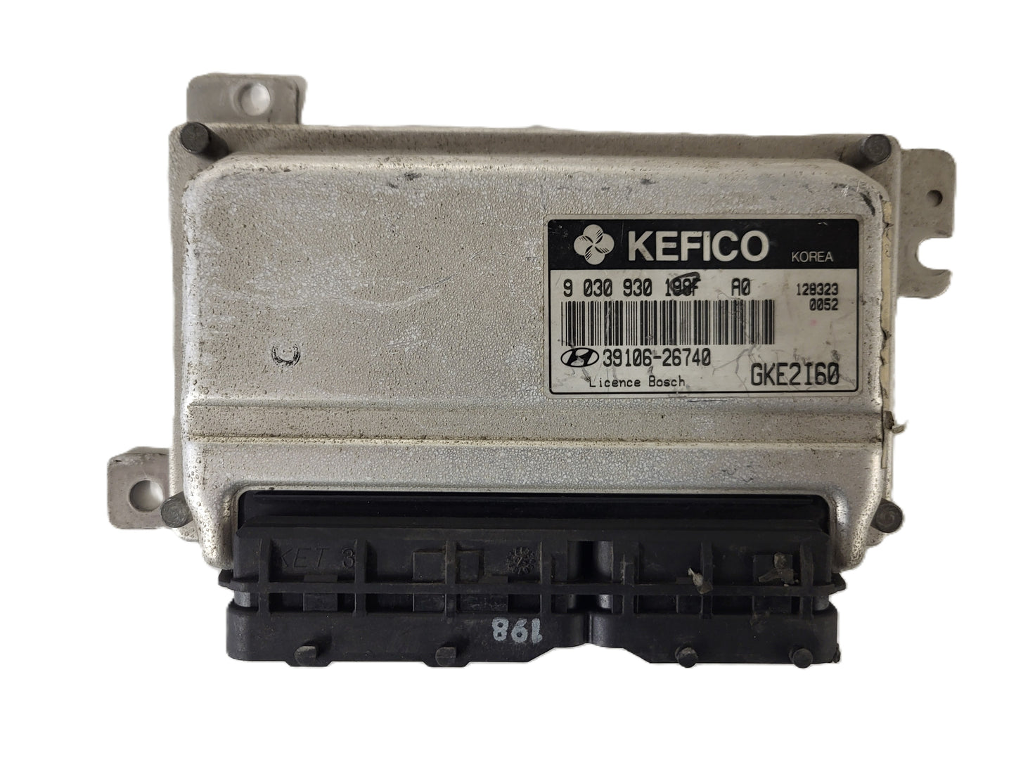 HYUNDAI COUPE ECU / 39106-26740 / 9030930199F / GKE2I60 / KEFICO