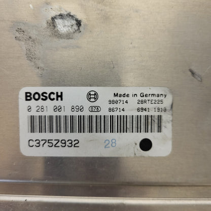 ALFA ROMEO 156 ECU / 0281001890 / C375Z932 / BOSCH