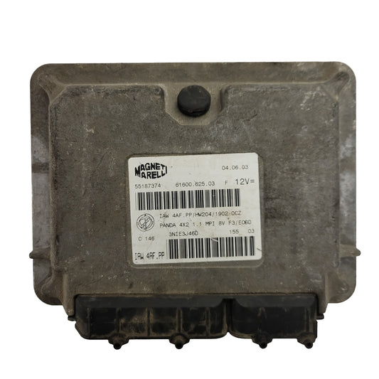 FIAT PANDA 1.1 ECU / 55187374 / IAW4AF.PP / HW204 / 61600.625.03 MAGNETI MARELLI