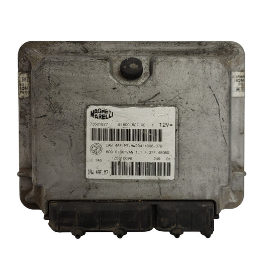 Fiat 600 1.1 ECU / IAW 4AF.M7 / 73501877 / HW204 / 61600.627.02