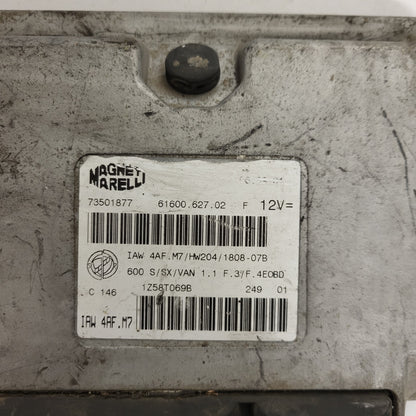 Fiat 600 1.1 ECU / IAW 4AF.M7 / 73501877 / HW204 / 61600.627.02