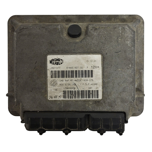 Fiat 600 1.1 ECU / IAW 4AF.M7 / 73501877 / HW204 / 61600.627.02
