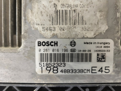 FIAT BRAVO 2 1.6 MULTIJET / 0281016196 / 51852323 / BOSCH