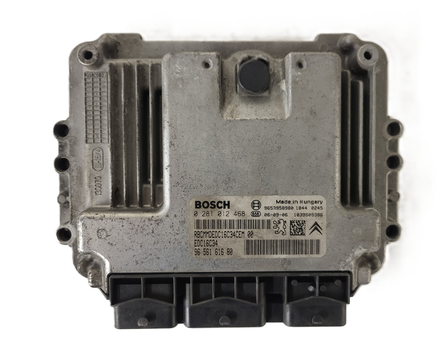 PEUGEOT CITROEN ECU / 0281012468 /9656161680 / 9653958980 / EDC16C34 /BOSCH