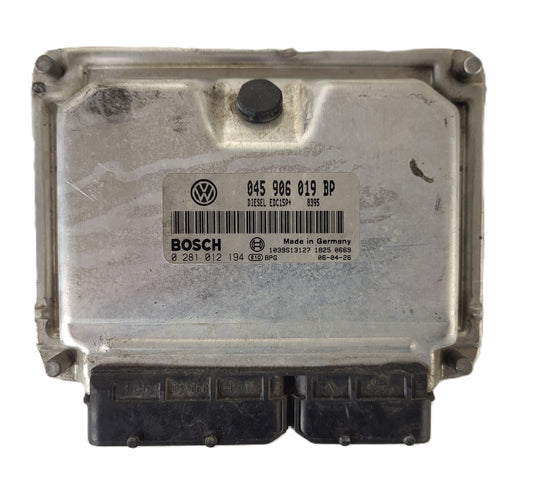 VOLKSWAGEN POLO IV 9N3 ECU / 045906019BP / 0281012194 / EDC15P+ / BOSCH