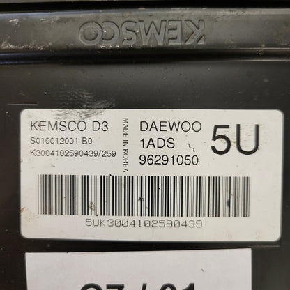 DAEWOO MATIZ ECU / 96291050 / S010012001 / S010012001B0 / 1ADS / KEMSCO