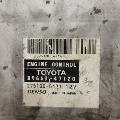 TOYOTA PRIUS ECU / 89661-47120 / 275100-5471 / DENSO