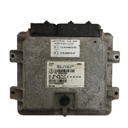 FIAT DOBLO BIPOWER ECU / 55204203 / 4100119 / 6A03B000A7 / METATRON