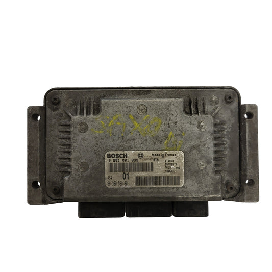 Citroen Saxo Peugeot 106 ECU / 0281001839 / 9630059880 / BOSCH